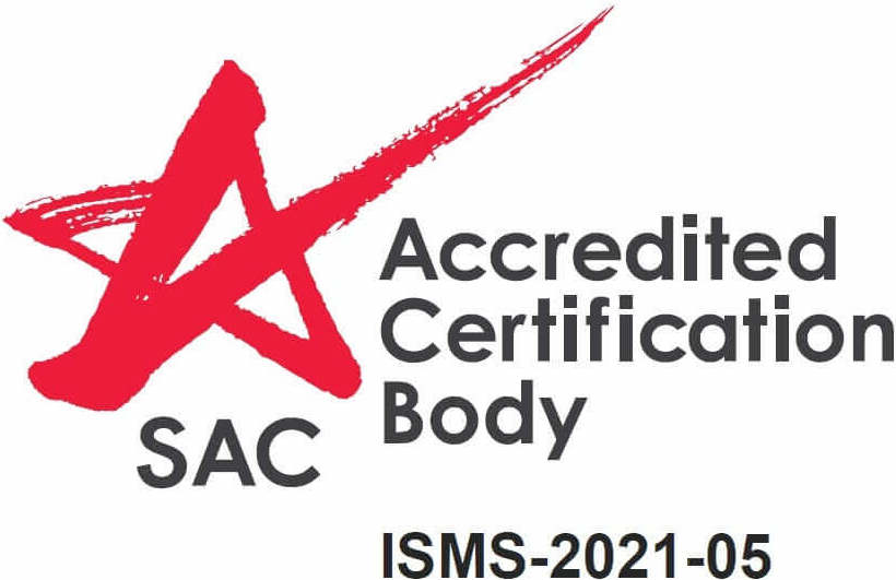 SAC accredited certification body